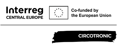logos of CIRCOTRONIC - Interreg Central Europe - Co-funded by the European Union